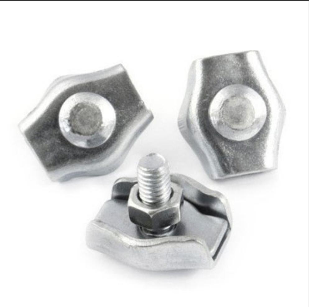 zacisk do liny stalowej