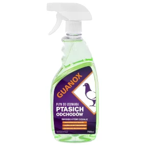 płyn do usuwania ptasich odchodów, preparat na ptaki