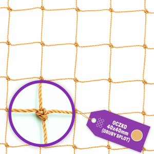 gruba siatka dekoracyjna