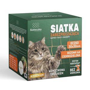 zestaw siatka wzmocniona drucikiem