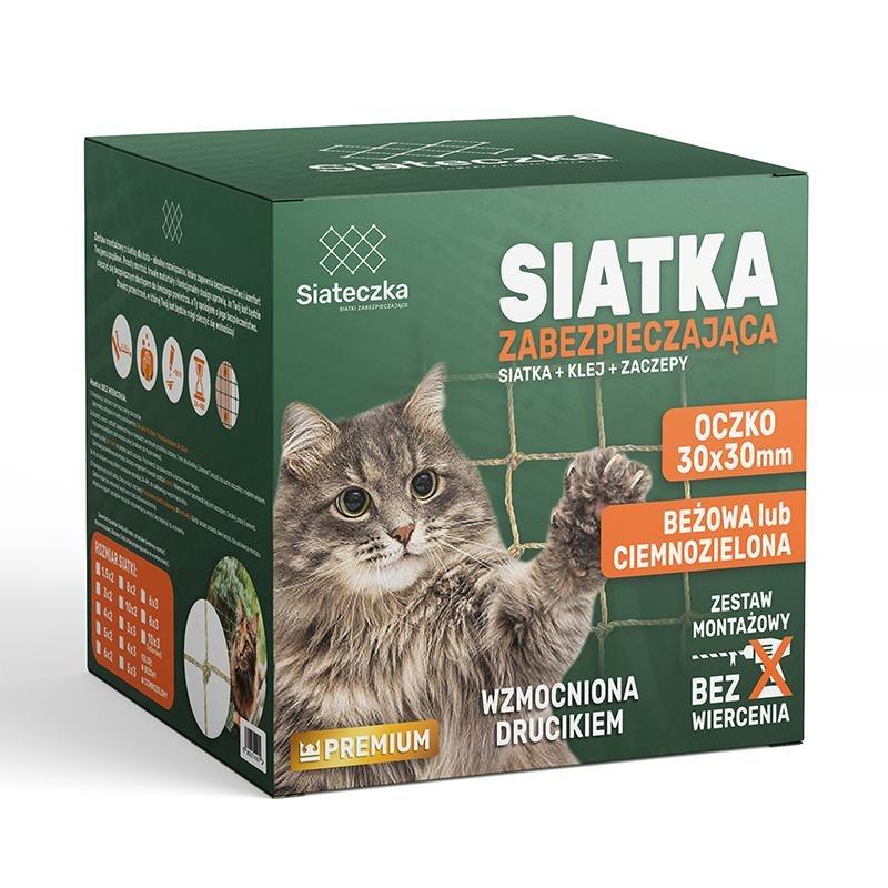 zestaw siatka wzmocniona drucikiem