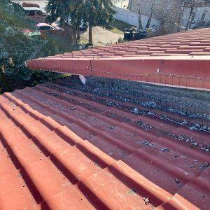 Mocowanie do linki stalowej siatka na ptaki